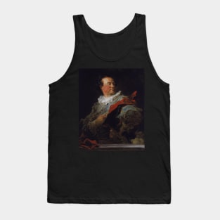 Portrait of François-Henri d'Harcourt  - Jean Honoré Fragonard Tank Top